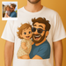 🎬✨ Custom Pixar-Style Unisex Oversized T-Shirt