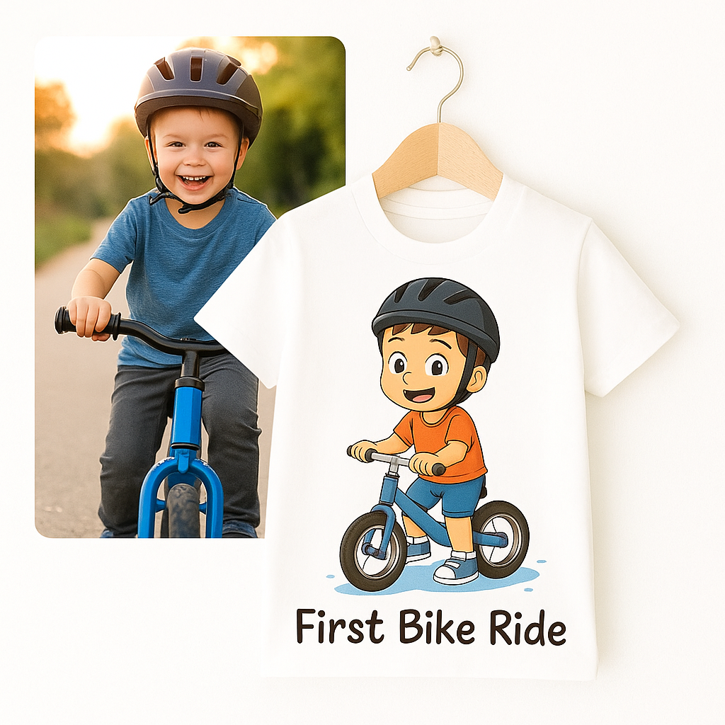 π¨π§ Custom Pixar-Style Kids T-Shirt