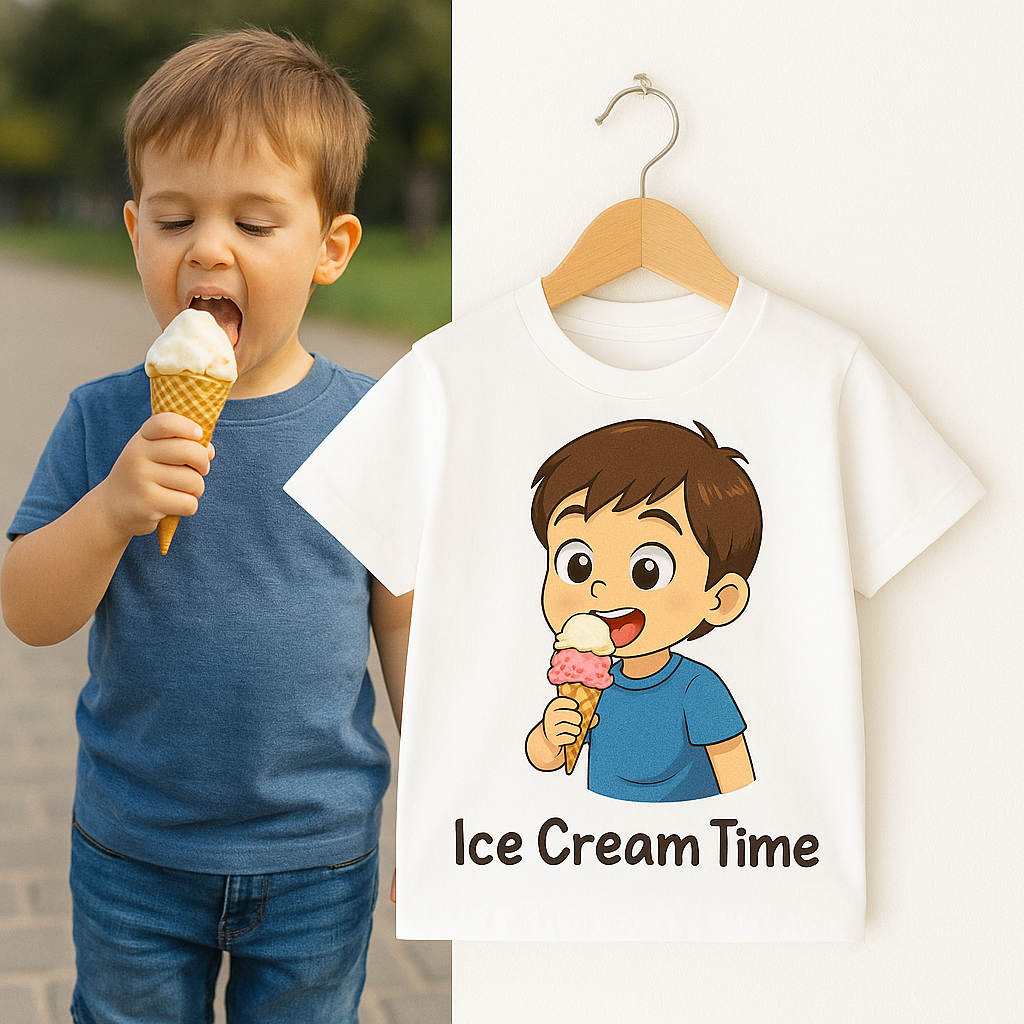 π¨π§ Custom Pixar-Style Kids T-Shirt