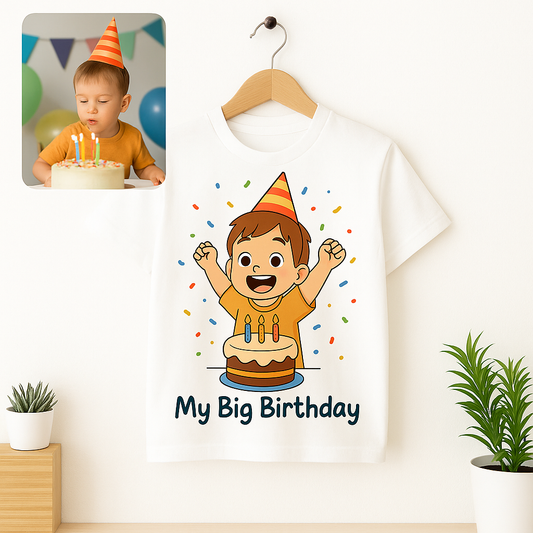 🎨🧒 Custom Pixar-Style Kids T-Shirt
