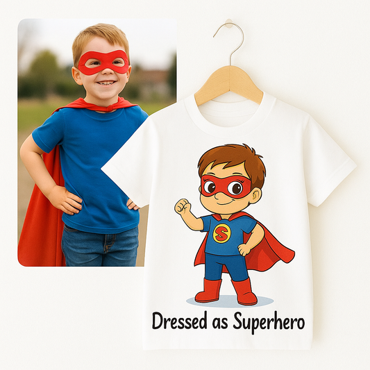🎨🧒 Custom Pixar-Style Kids T-Shirt