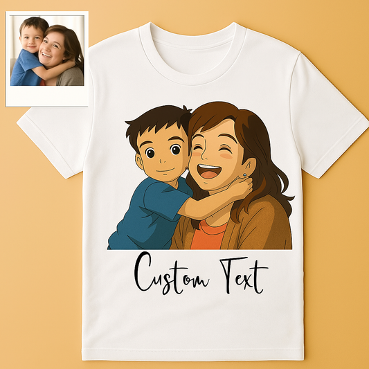 🌟 Ghibli Style Unisex Oversized Custom T-Shirt
