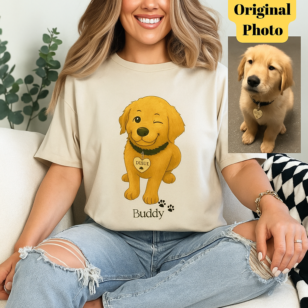 🌟 Ghibli Style Unisex Oversized Custom T-Shirt